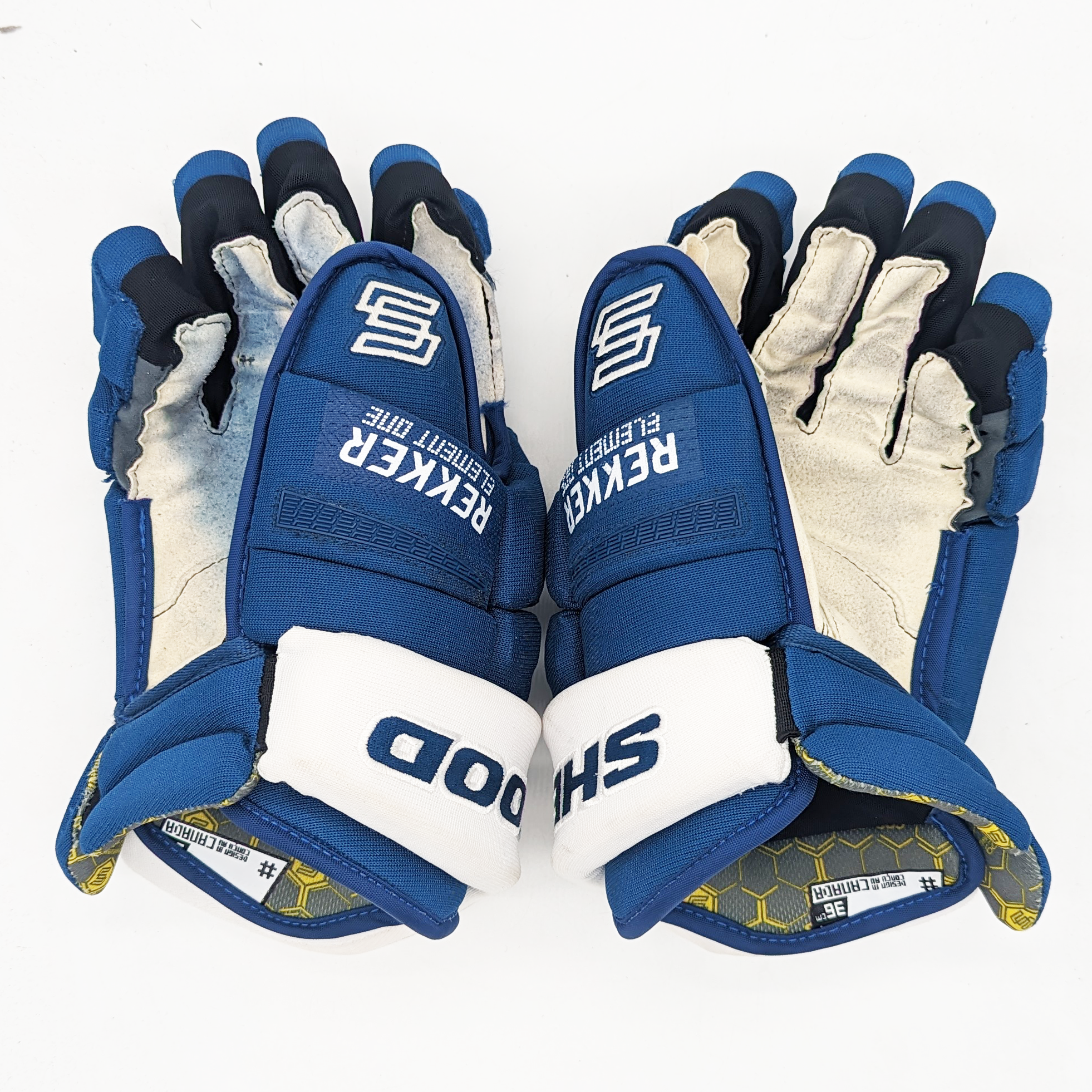 Gant Sherwood Rekker Element One d'occasion de la LNH (bleu/blanc)